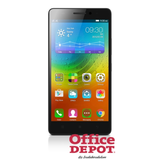 Lenovo A7000 5,5" (Dual SIM) fekete mobiltelefon