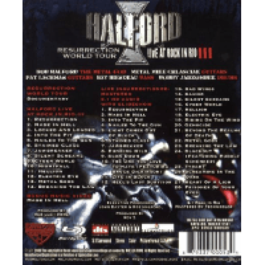 Resurrection World Tour - Live at Rock in Rio III Blu-ray