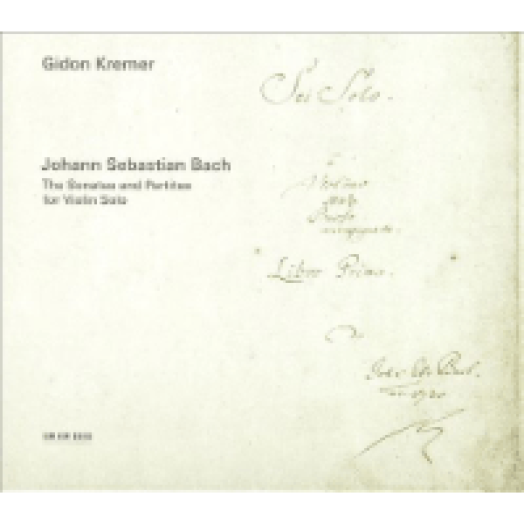 The Sonatas and Partitas for Violin Solo CD
