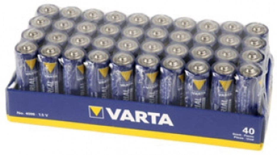 Varta Industrial 1,5V ceruza alkáli AA elem LR06 40db/cs