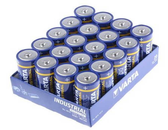 Varta Industrial 1,5V C alkáli baby elem LR14 20db/cs