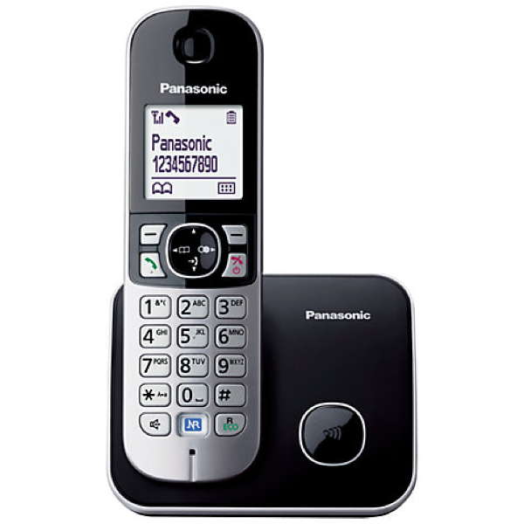 Panasonic KX-TG6811PDB DECT telefon fekete