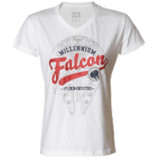 Csillagok háborúja - Millennium Falcon T-Shirt Női L