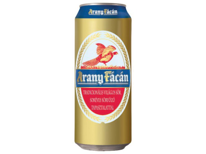 Arany Fácán dobozos sör