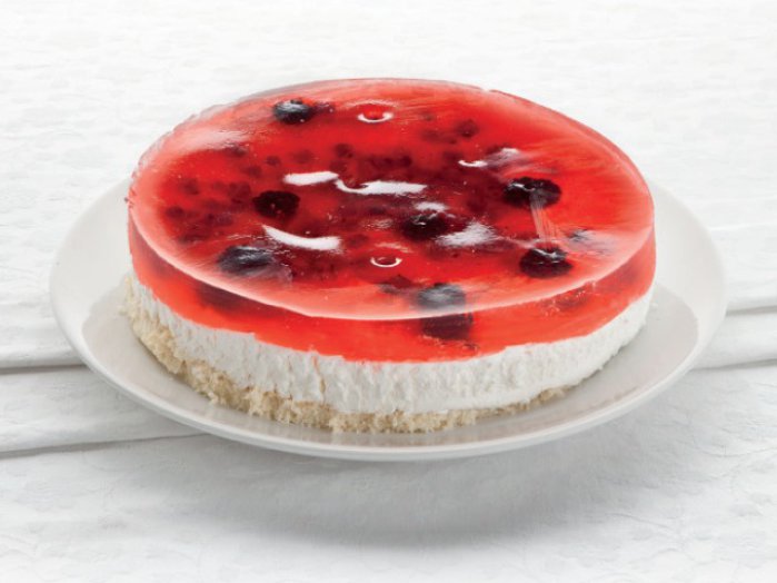 Erdei gyümölcsös joghurttorta