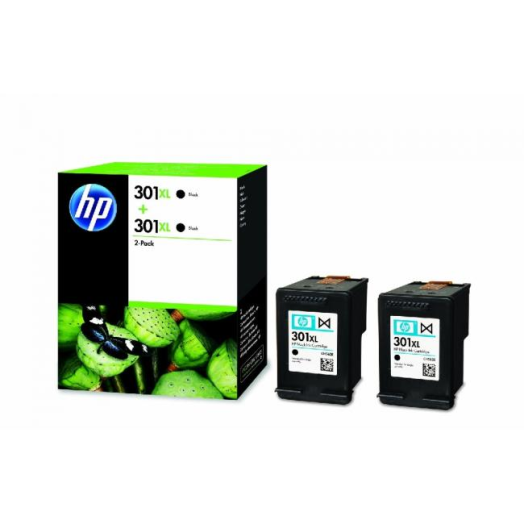 HP CH563EE/301XL duo pack, patron, fekete