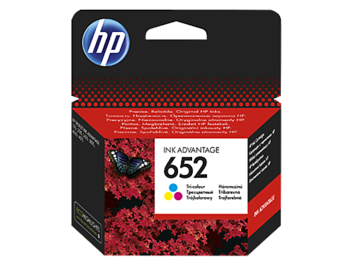 HP 652 Ink Advantage patron tri-color