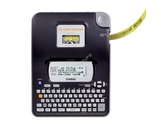 Casio KL 820 címkenyomtató