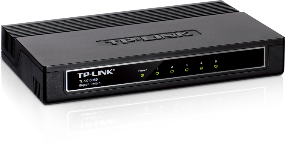 TP-Link TL-SG1005D switch 5 portos asztali, gigabit