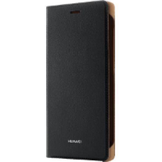P8 Lite flip tok fekete