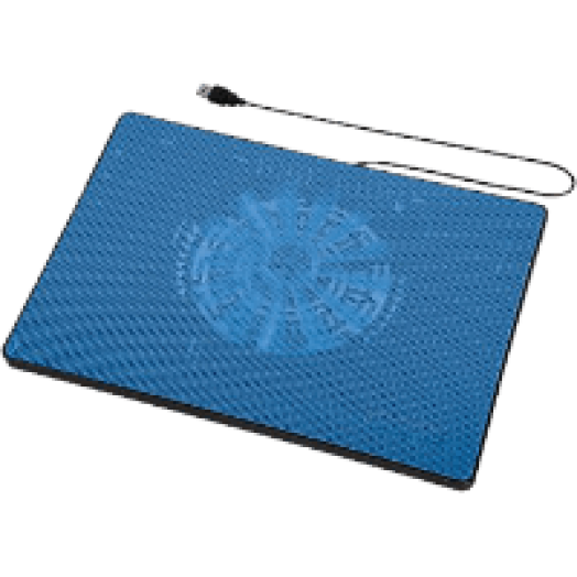 kék notebook hűtő Slim (53059)