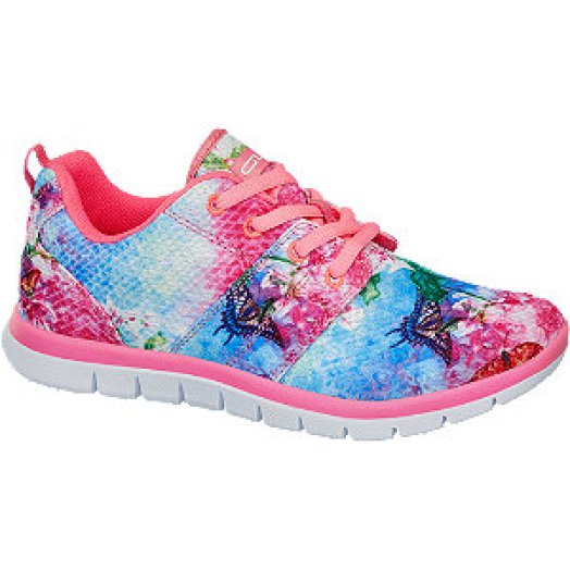 Virágmintás light weight sneaker