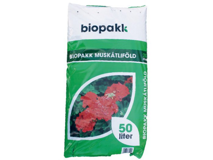Biopakk muskátliföld