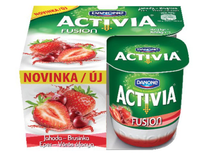 Activia Fusion réteges joghurt multipack