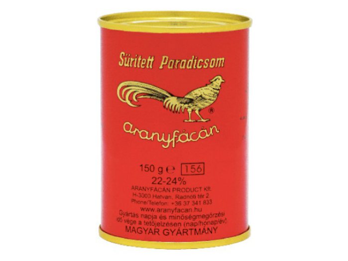 Aranyfácán sűrített paradicsom