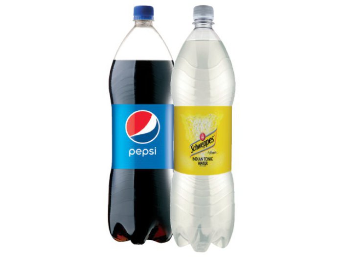 Pepsi Cola, 7Up, Mirinda narancs és Schweppes, Canada Dry szénsavas üdítőital