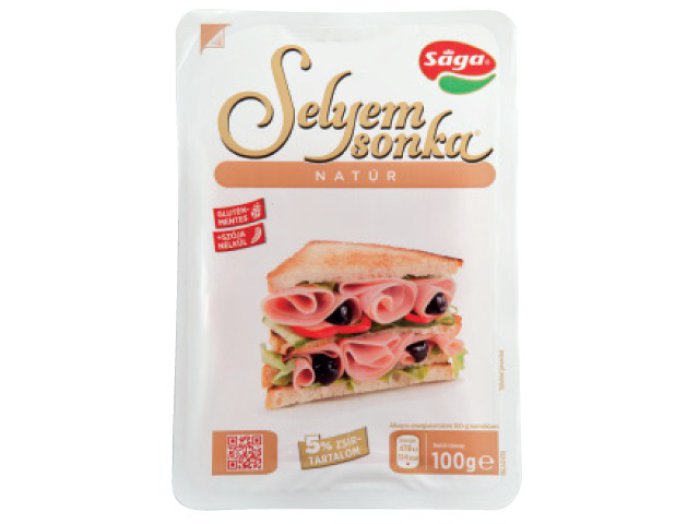 Sága selyemsonka