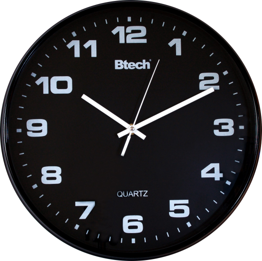 Btech falióra BH-100 fekete 32 cm átmérőjű