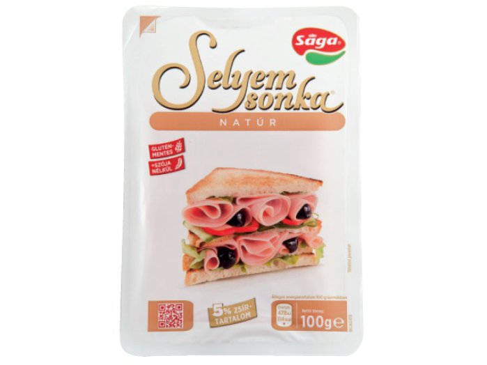 Sága selyemsonka