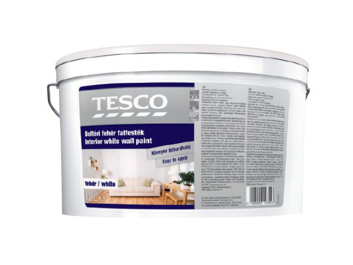 TESCO beltéri fehér falfesték