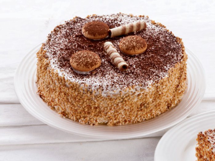 Tiramisuízű torta