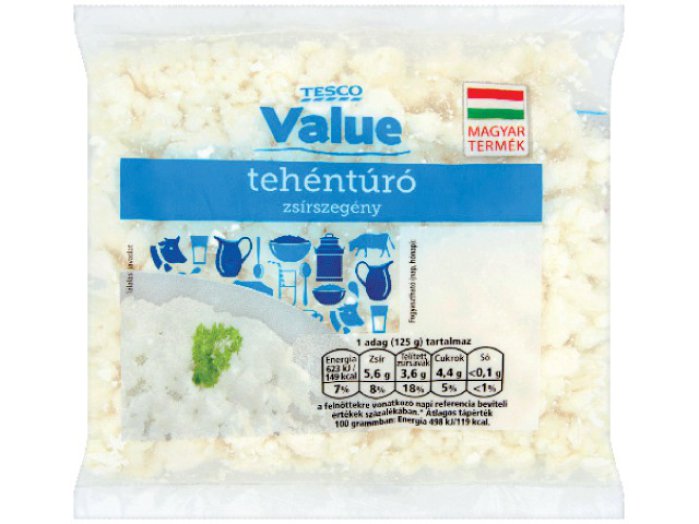 Value zsírszegény tehéntúró