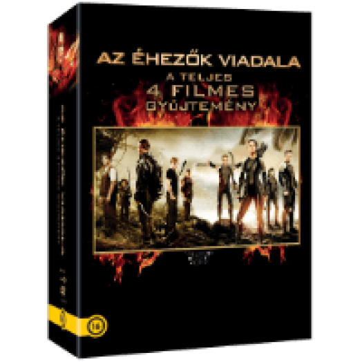 Az Éhezők Viadala - A teljes 4 filmes gyűjtemény DVD