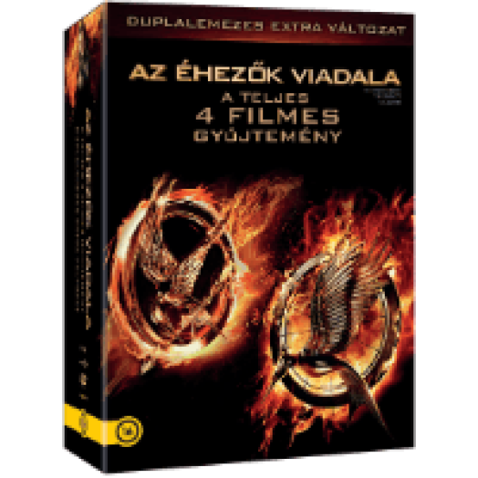 Az Éhezők Viadala - A teljes 4 filmes gyűjtemény (duplalemezes) DVD