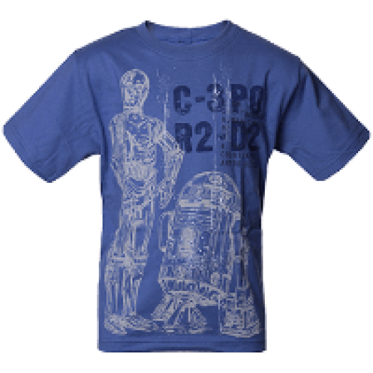 Csillagok háborúja - C-3PO és R2-D2 T-Shirt Gyerek 140-146