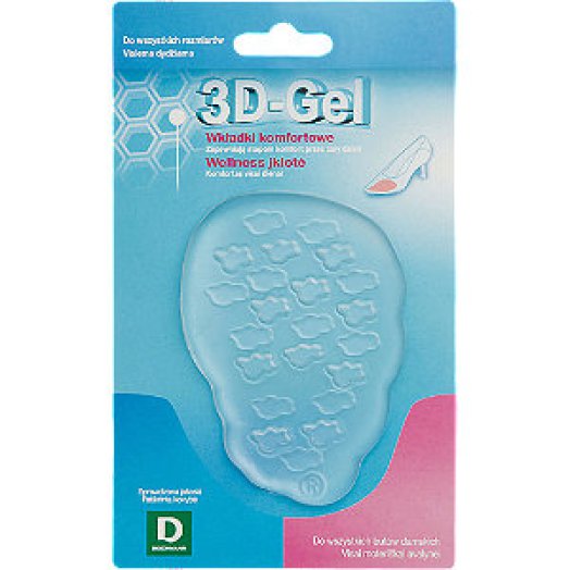 3D Zselés talp-párna