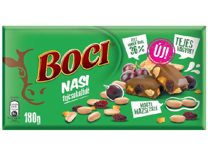 Boci Nasi táblás csokoládé
