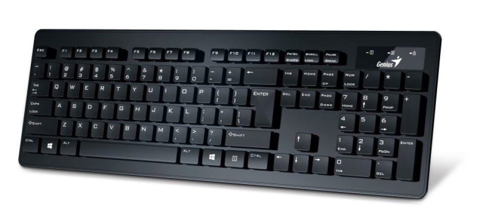 Genius SlimStar 130 USB vezetékes billentyűzet
