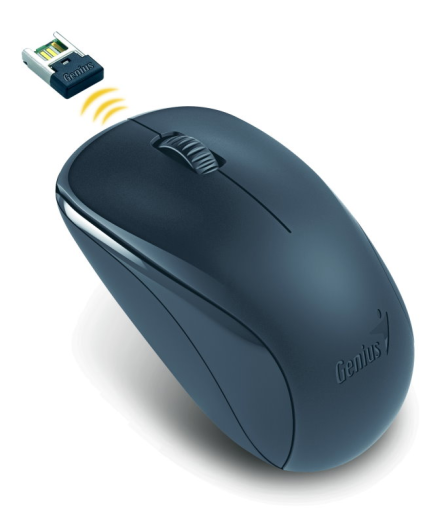 Genius Nx-7000 USB egér fekete vezeték nélküli