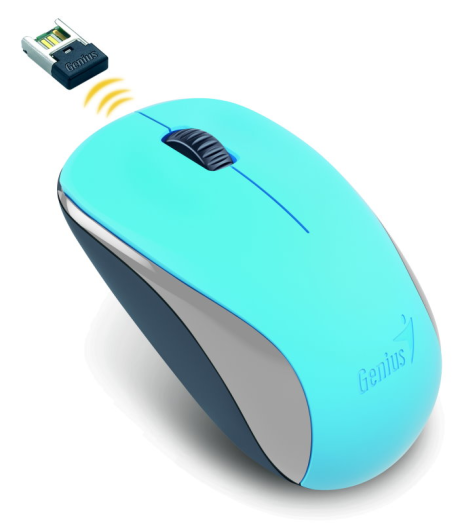Genius Nx-7000 USB egér kék  vezeték nélküli