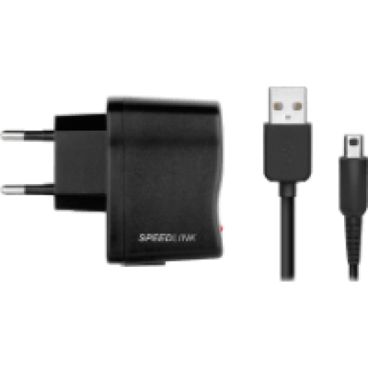 3DSFUZE USB töltő, fekete
