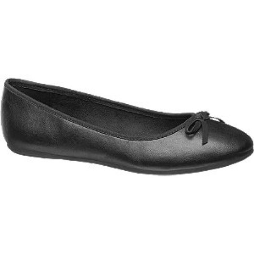 Fekete masnis balerina