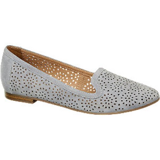 Lézervágott loafer