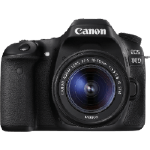 EOS 80D + 18-55 IS STM