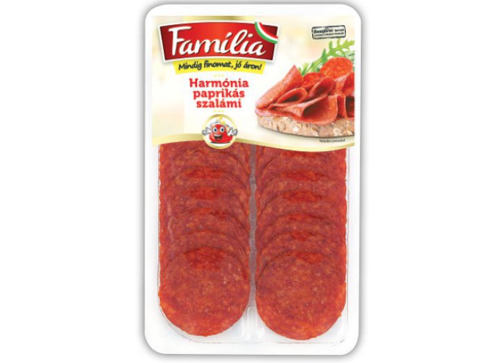 Família Harmónia szeletelt szalámi