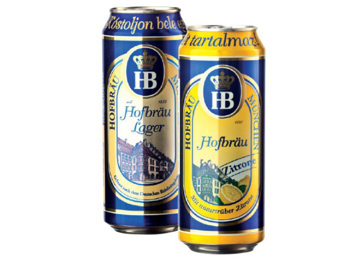 HB dobozos sör