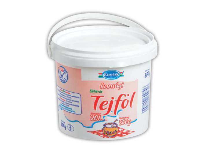 Kunsági vödrös tejföl