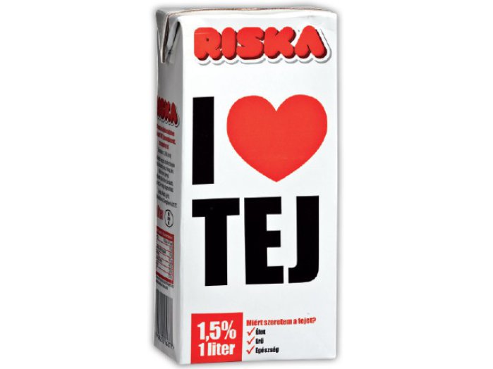Riska I Love UHT tej