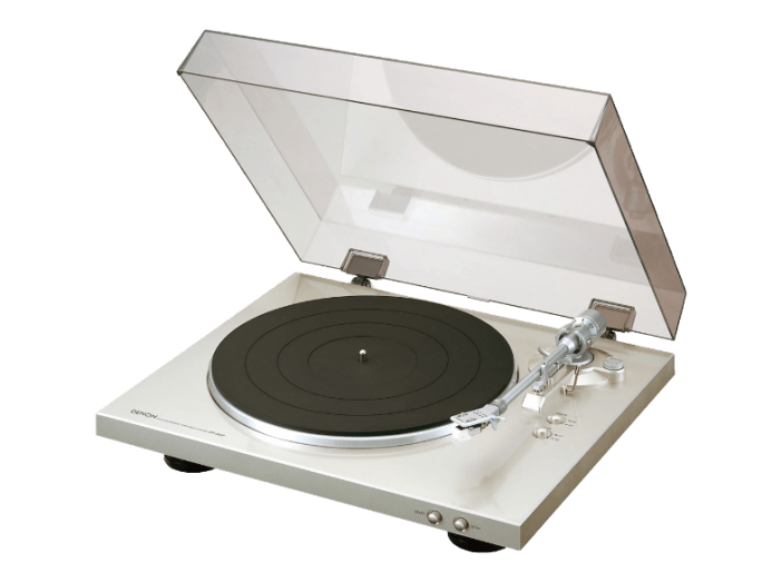 DP-300F bakelit lemezjátszó, ezüst
