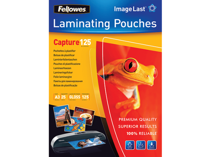 A3 fényes lamináló fólia, 125 mikron