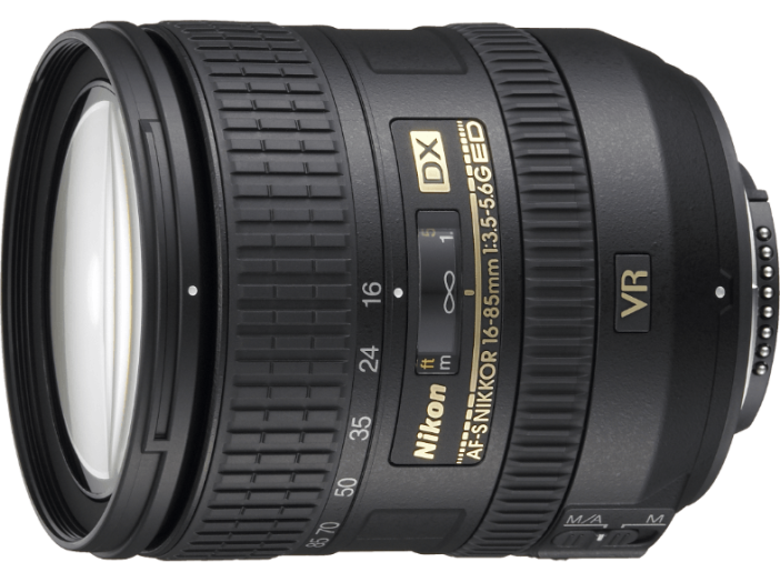 16-85 mm f/3.5-5.6 ED VR AF-S DX objektív