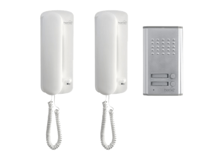DP 012 vezetékes kaputelefon szett 2db beltéri egységgel