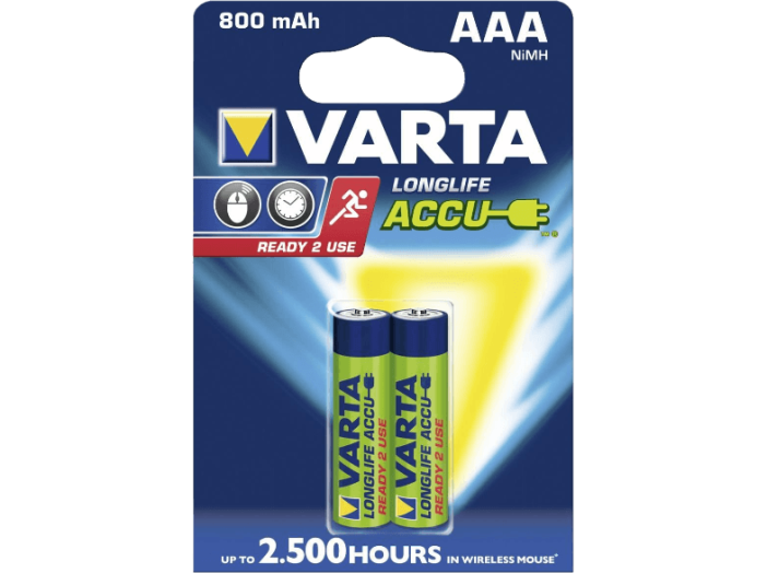 Longlife Ready2Use mikro akku 800mAh (2xAAA)