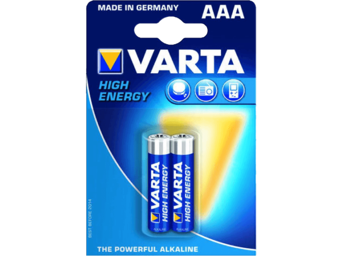 High Energy alkáli mangán mikroceruza elem (2xAAA)