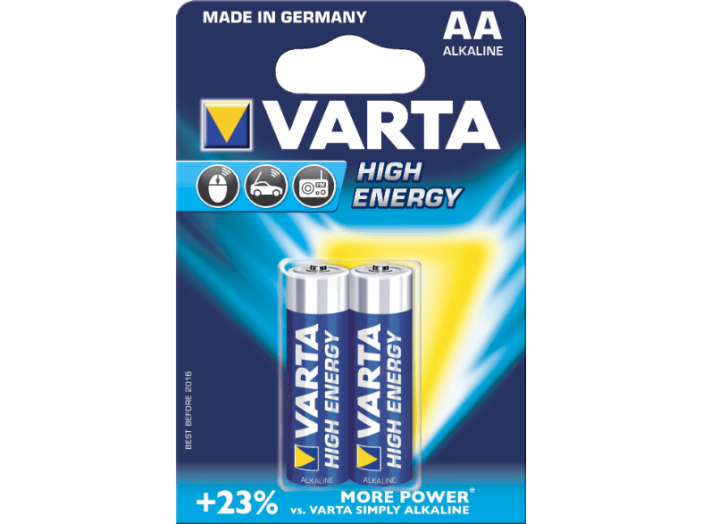 High Energy alkáli mangán ceruzaelem (2xAA)