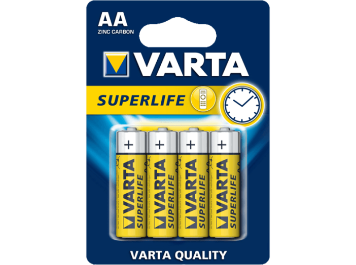Superlife cink szén ceruzaelem (4xAA)